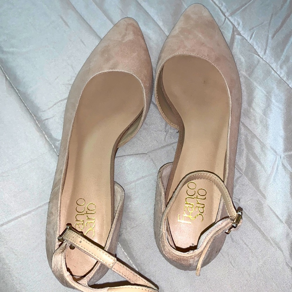 Franco sarto nude flats
